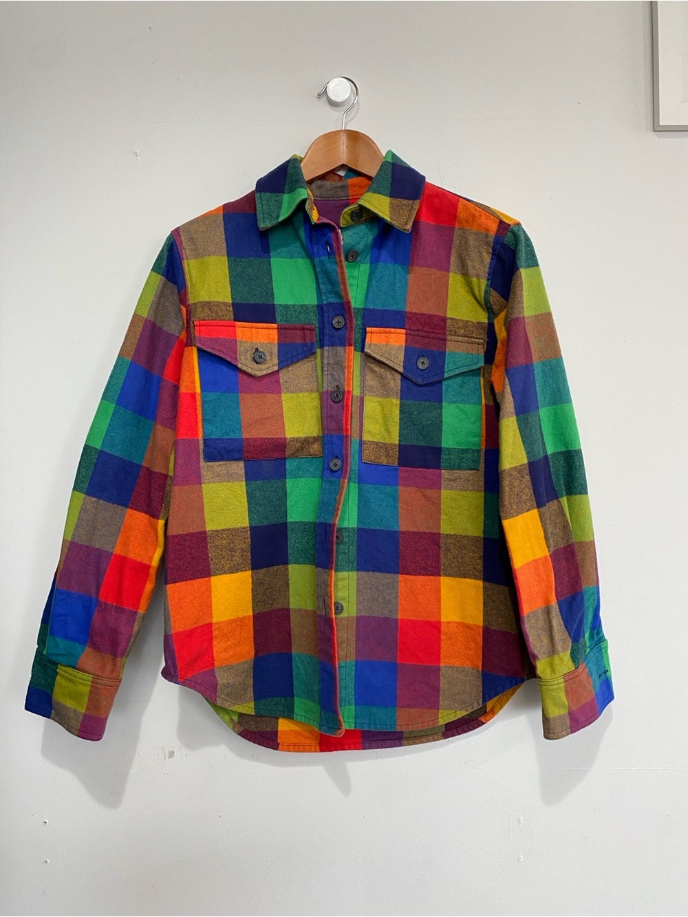 Mara Hoffman multi-color flannel